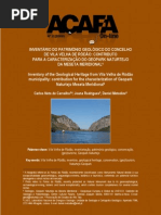 Patrimonio Geologico de Vila Velha de Rodao