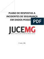 Plano de Respostas A Incidentes de Segurança em Dados Pessoais - Atual