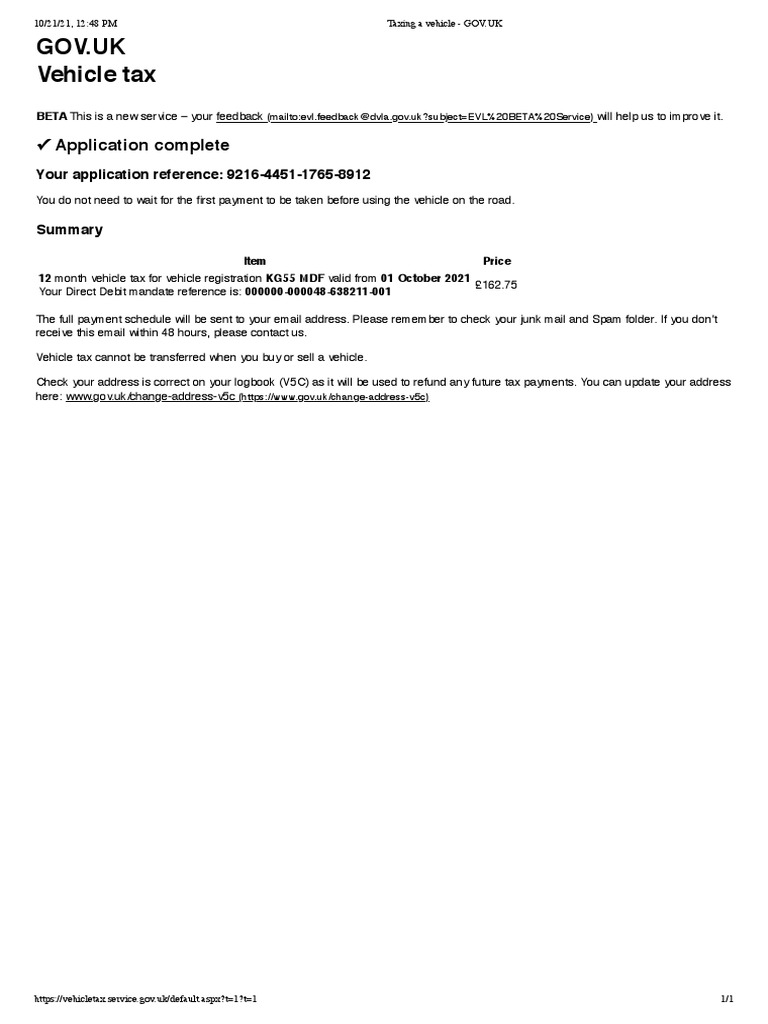 Image Result For Tax Your Vehicle Gov Uk