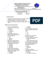 Soal PTS 2 Kelas IX