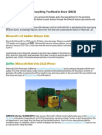 Minecraft 1.20, Release Date, New Mobs, Biomes, Features, and Other Leaks
