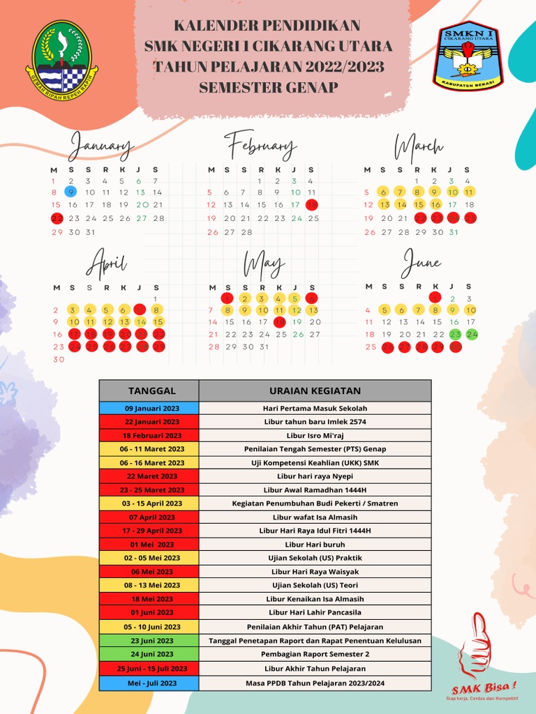 Kalender Akademik Semester Genap | PDF