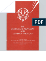 LCMS CTCR Report The Charismatic Movement and Lutheran Theology