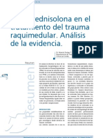 Metil Prednisolona en El Tratamiento Del Trauma