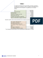 Tarea I: 1 Administración Industrial