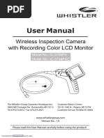 Whistler Ic3709px Ic3709pxc Wireless Inspection Camera User Manual