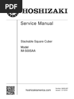 Hoshizaki IM-500SAA Icemaker Service Manual