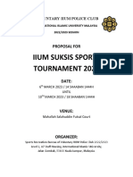 Iium Suksis Sports Tournament 2023