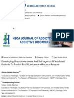 Clase V. Miño - Developing Illness Awareness and Self-Agency of Addicted Patients To Predict Risk Situations and Red