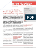 DossierSanteNutrition 19 Decembre 2021 Contre Le Diabete Limiter Les Glucides C Est Se Tromper de Coupable SD