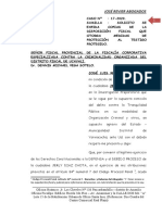 Solicito Notificacion de Disposición de Testigo Protegido