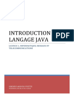 Introduction au langage Java irt1