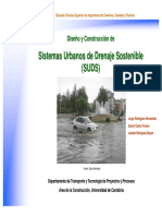 SUDS: Diseño y construcción de sistemas urbanos de drenaje sostenible
