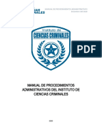 Manual de Procedimiento Incicri