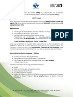 Convocatoria Carrera de Pilotos