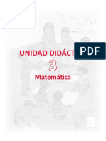 U3 4to Grado Unidad Didactica Mate