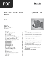 michi Parker HPD Product Bulletin (HY28-2673-01) | PDF | Pump