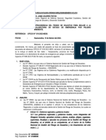 Informe #044 Improcedencia Del Pedido de Solicitud para Incluir A La Declaratoria de Estado de Emergencia Por Peligro Inminente.