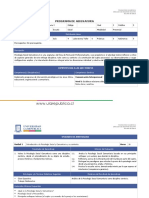 Programa Psic. Social Comunitaria I