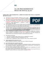 Manual Procedimentos e Padrão de Instalação Bradesco - REVISÃO 004