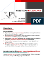 Pelatihan Pengenalan Investigasi Kecelakaan R05