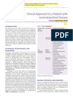 Clinical Approach To Patient With Gastrointestinal Disease