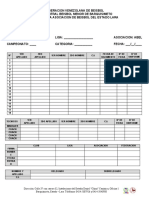 Formato de Roster