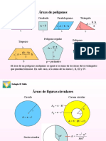 Áreas de Polígonos: B H L B H B H