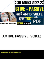 Active Passive (Voice)
