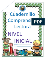 Cuadernillo Lectura Inicial