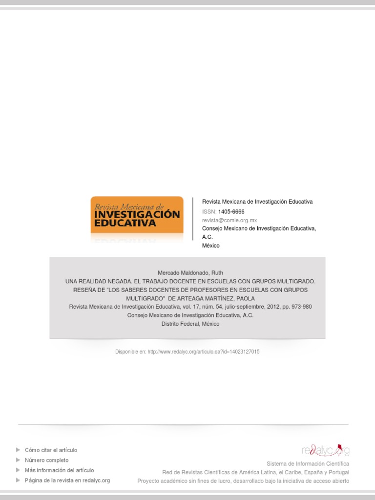 Ruth Mercado | PDF | Enseñando | Plan de estudios