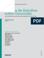 Revista Sobre Estudios de Genocidio Año 12 Vol 16 Diciembre 2021