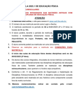 MATR&#205 CULA 2023.1 - 60h e Extracurriculares 23.01 OFICIAL