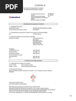 Ficha de Datos de Seguridad Diversey | PDF | Agua | Higiene Ocupacional