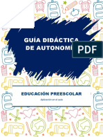 Guía Didáctica - Autonomía.preescolar