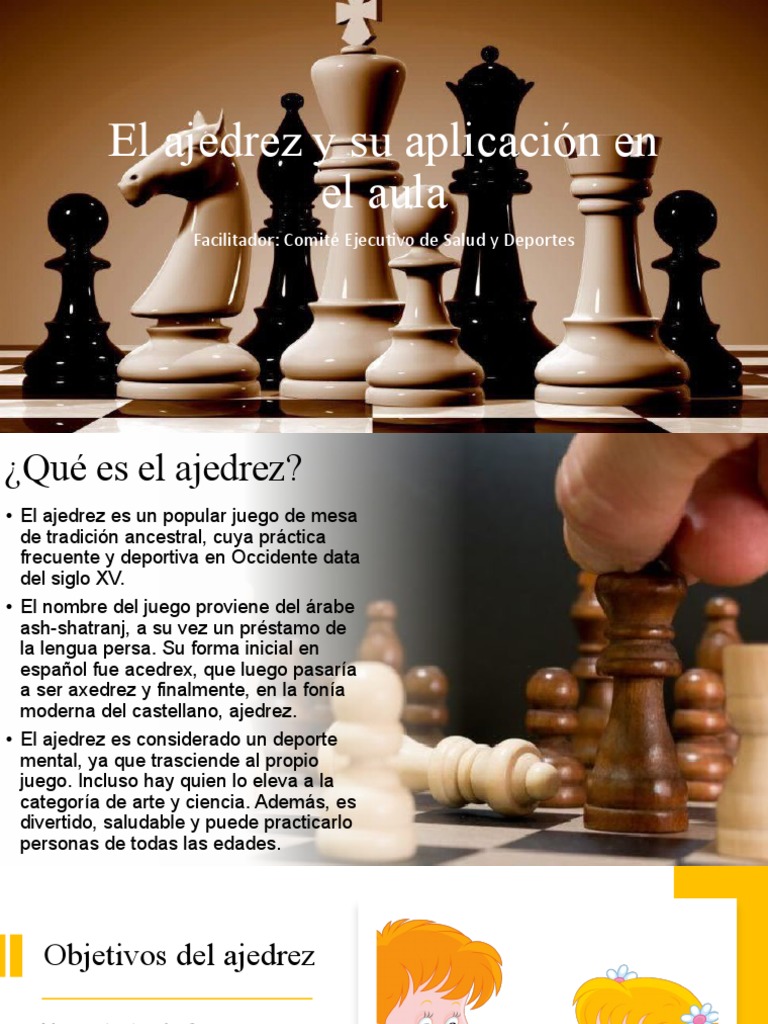 El Ajedrez y Su Aplicación en El Aula | PDF | Ajedrez | Juegos de ...