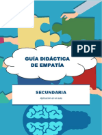 Guía Didáctica de Empatía. Secundaria