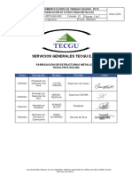 Tecgu Pets Sso 003 Fabricación de Estructuras