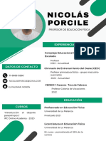 CV Nicolás Porcile