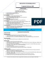 Bulletin D'information N°21 P&E