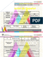 Plan de Español 1