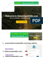 Tutorial Web Kebunsawitalbi Dotcom Wp-Admin