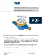 Ficha Tecnica Medidores para Estacion de Medidores