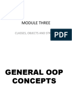 OOP Concepts and Classes in C
