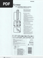 Download RM-9000 by Steren Mxico SN62900661 doc pdf