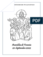 ASAMBLEA DE FORANIA Numerada