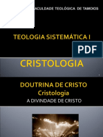 4 - Teologia Sist. Cristologia - 118 Slides