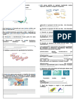 Prova 7 Ano D Bactérias Protozoarios