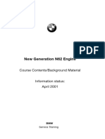 New Generation N62 Engine: Course Contents/Background Material