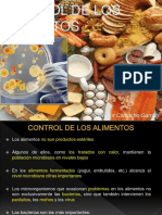 Control microbiológico de alimentos